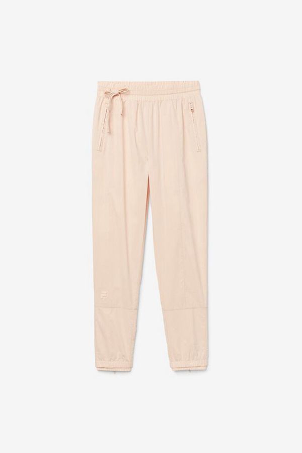 Fila Nova Luxe Drawstring Men's Jogger Pants - Wheat,NZ 489-34825